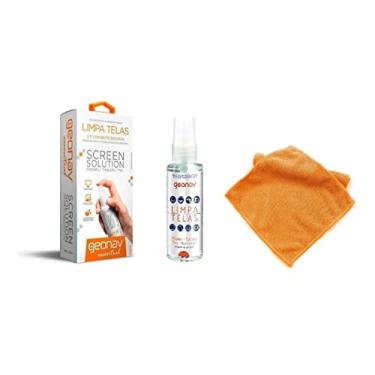 Imagem de Limpa Telas 60ml, Desenvolvido com biotecnologia orgânica, acompanha pano de microfibra, Geonav