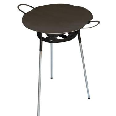 Imagem de Fogareiro Gás 1 Boca + Chapa De Arado 40 Cm - Shop das Cascatas