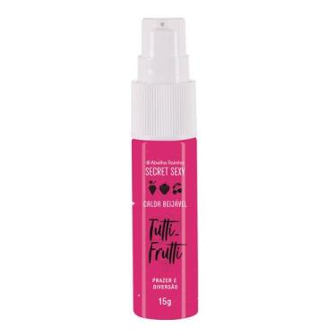 Imagem de Calda Beijável Secret Sexy Abelha Rainha Sabor Tutti Frutti 15g