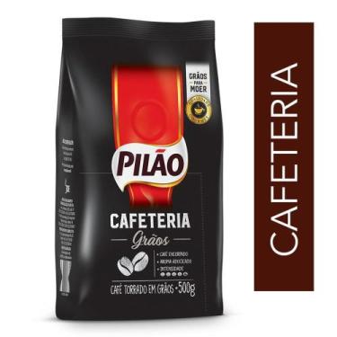 Imagem de Café Pilão Cafeteria Grãos 500g