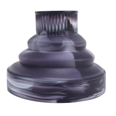Imagem de Confusor de Cabelo Dobrável Universal Acessório Portátil do Secador de Cabelo para Secador de Cabelo de 4-5 Cm de Diâmetro (Black de tinta)