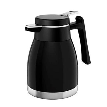 Imagem de Bule Térmico Quebec 1,2 Litro Preto, BT5508-PT, Euro Home