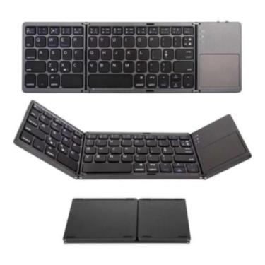 Imagem de Mini Teclado Touch Dobrável Bluetooth Para Celular - Allimports