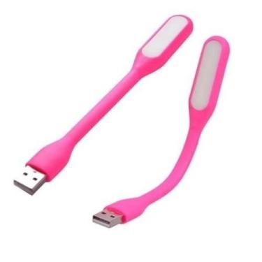 Imagem de Luminária usb flexível - bazar do saara, rosa