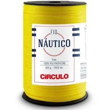 Imagem de Fio Náutico Círculo 5mm - 500g Com 208 Metros, 1289-Canário