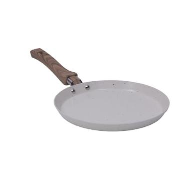 Imagem de Mimo Style, Panquequeira em Aço Inox Antiaderente e Cabo Soft-Touch Style Cook, Mármol 22 cm