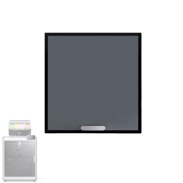 Imagem de Creality Kit de vidro superior oficial K2 Plus - Substituição original 428 x 403 x 3 mm 50% preto transparente para acessórios de impressora 3D K2P