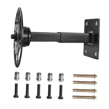 Imagem de simhoa As jantes de pneus de carro exibem o rack de 360 ​​graus prateleira de armazenamento de armazenamento de automóveis versátil suporte, 15 Cm