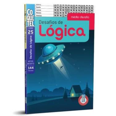 Imagem de Livro Coquetel Desafios De Lógica Ed 25