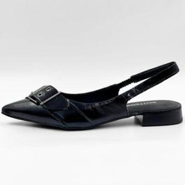Imagem de Sapato Bottero Slingback Salto Baixo Feminino-Feminino