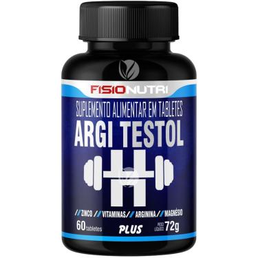 Imagem de Argi Testol H Plus Pré Hormonal Testosterona gh 60 Tabletes