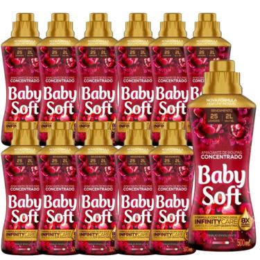 Imagem de Amaciante Baby Soft Conc Tq Envolvente 500Ml Com 12 Un.