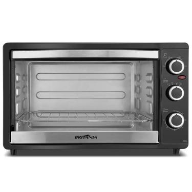 Imagem de Forno Eletrico 36L Britania 1500W Luxx Black 220V com Timer