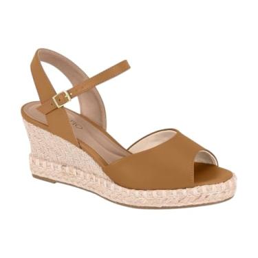 Imagem de BEIRA RIO - Sandália Anabela Salto Cordas Conforto Beira Rio 8486.118 - Camel - 38