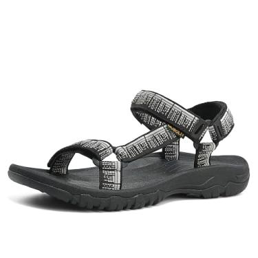 Imagem de Muboliy Sandálias Masculinas Esportivas Para Caminhada, Entressola De Espuma Eva Para Áreas Externas Com Suporte De Arco, Calçado Aquático, Sandália De Praia