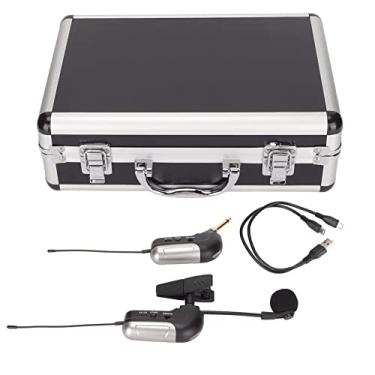 Imagem de Microfone de instrumento sem fio profissional UHF Clip condensador sax clarinete trompete captador violino para palco entretenimento ao vivo