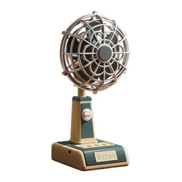 Imagem de Ｂｅｓｇａ Ventilador de mesa portátil 3 velocidade ajustável Versátil Presentes silenciosos Ventilador de resfriamento poderoso para o carro de quarto de casa, Verde
