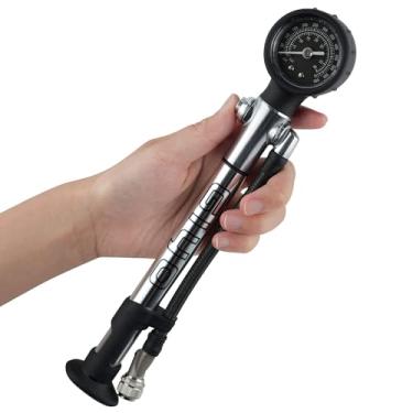 Imagem de GIYO Bomba de choque GS-24L Air Turbo Bike: alto volume, inflação sem esforço até 600 PSI - Precisão, durabilidade e facilidade para um desempenho ideal da bicicleta