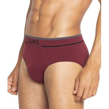 Imagem de Cueca Slip Lupo 00624-003 Sem Costura, Azul, GG/EG