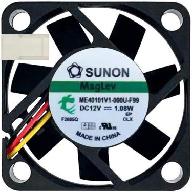 Imagem de Cooler ME40101V1-000U-F99 12V 1.08W 4010 3P Garantia 2 Anos - Sunon