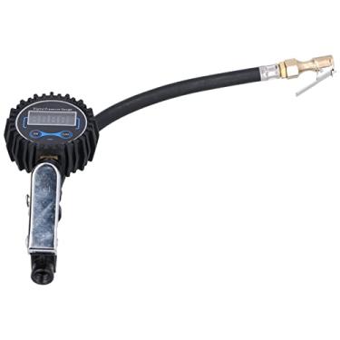 Imagem de Medidor Digital de Pressão de Pneus, 200psi, Display Lcd, Com Luz Led, para Carro, van, Motocicleta, Bomba, Ferramenta Pneumática
