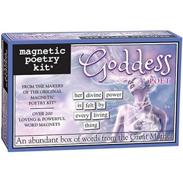 Imagem de Magnetic Poetry - Goddess Poet Kit - Words for Refrigerator - Write Poems and Letters on The Fridge - Made in The USA
