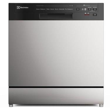 Imagem de Lava-Louça Electrolux 8 Serviços Inox com Programa Lava e Seca 50' (LS