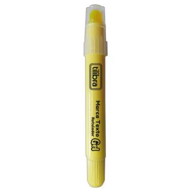 Imagem de Grifa Texto Amarelo Gel Tilibra