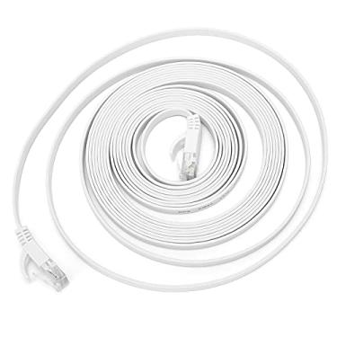 Imagem de Cabo de Rede de Gigabit, CAV CAT6 Ethernet 10Gbps 600MHz 8-CORE Twisted Par Gold Plated Contatos, Plug-and-play para Roteadores, Computadores, TVs, Caixas de TV. Jumper de Rede