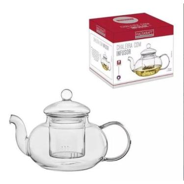 Imagem de Chaleira Com Infusor De Vidro Borossilicato 400ml Hauskraft, 789698045