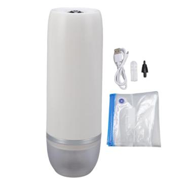 Imagem de TOPINCN Sacos de Armazenamento a Vácuo Com Bomba de Ar Elétrico, Bomba de Ar a Vácuo Saco de Vedação Conjunto Space Saver Bag Bomba Elétrica Portátil Com Bolsa de Vácuo para Viagem,