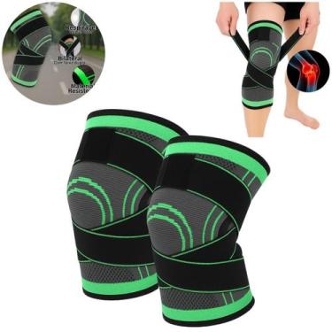 Imagem de 2 Joelheira Articulada Ortopédica Imobilizador Tensor Joelho - Ami