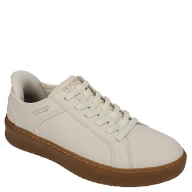 Imagem de Skechers Tênis masculino Court Break-Double Vented Hands Freee Slip-ins, Natural, 43