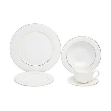 Imagem de Aparelho de Jantar Home Style Lúmen 20 Peças - SCALLA, BRANCO
