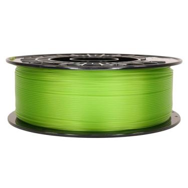 Imagem de Filamento 3D-Fuel Tough Pro PCTG para impressão 3D, melhor do que o filamento PETG, feito nos EUA, precisão dimensional +/- 0,02 mm, 1,75 mm, carretel de 1 kg, verde limão transparente