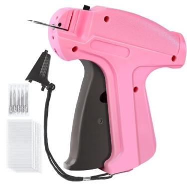 Imagem de habgp Arma de etiquetagem para roupas com 5 agulhas e 2.000 fixadores, (não pistola de costura) Pistola de preço para roupas, pistola de preço de tecido para varejo, máquina de fixação de etiqueta de