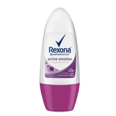 Imagem de Desodorante Antitranspirante Roll-On Rexona Active Emotion Feminino 50ml