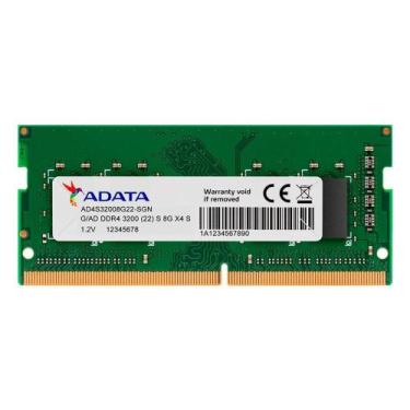 Imagem de Memória XPG Premier, 8GB, 3200MHz, DDR4, CL22, Para Notebook - AD4S320