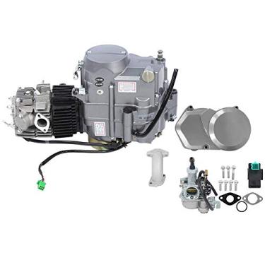 Imagem de Kit de motores de bicicleta 125cc 4 ASSOLO PODERONAÇÃO Conversão motora Configure a bicicleta normal para bicicleta elétrica com carburador de tanques de combustível e acessórios