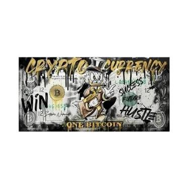 Imagem de Tema De Dinheiro Scrooge McDuck Dollar Pop Art Poster Canvas Wall Mura