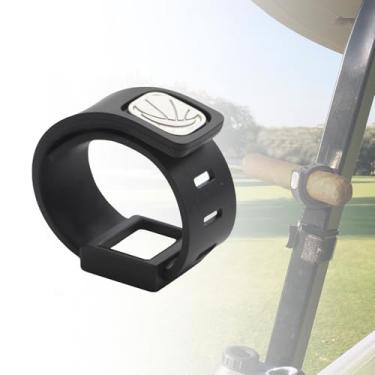 Imagem de SHINETEC Suporte de clipe de charuto de golfe para calibre de anel de 34 a 70, suporte livre de danos para carrinho de golfe, passeios de barco, acampamento e pesca, 1 peça