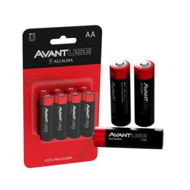 Imagem de Pilha Alcalina AA c/ 8 Unidades - Avant