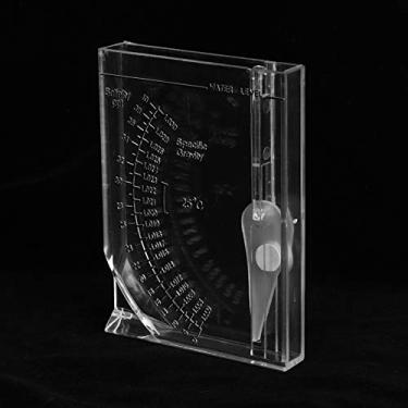 Imagem de AYNEFY Aquário Salinidade Medição Dispositivo Precise Água do Mar Medidor de Sal para o Tanque de Peixes de Faixa de Salinidade Segura de 1.020-1.023 Ppt para Proprietários de Peixes para