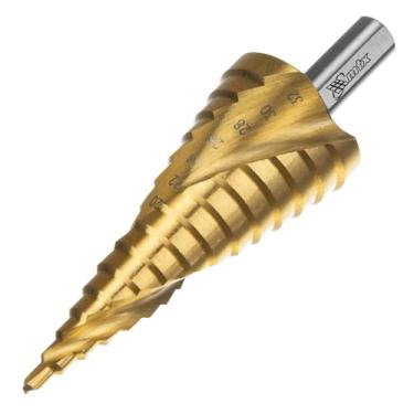 Imagem de MTX Broca Escalonada HSS Professional, Aço Rápido de Alta Precisão para Furos em Metal, Plástico e Madeira (4-32 mm)