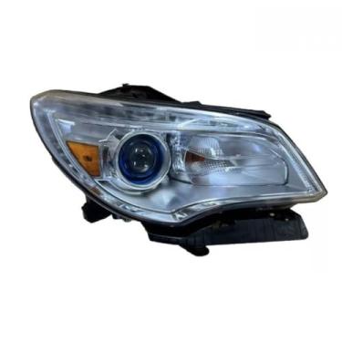 Imagem de Lâmpada de neblina esquerda direita LED luz diurna frontal LED conjunto de farol lâmpada de canto ampla compatível com Enclave 2013-2017 84026396 (esquerda)