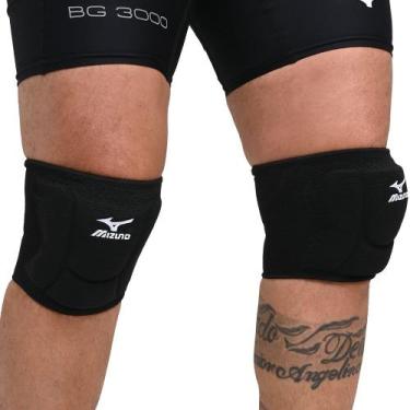 Imagem de Joelheira Unissex Mizuno LR6, Preto, M
