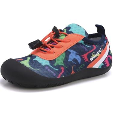 Imagem de WateLves Sapatos aquáticos infantis largos para crianças descalços tênis atléticos meninas meninos secagem rápida meias aquáticas para praia, caminhadas, natação, caiaque, acessórios esportivos