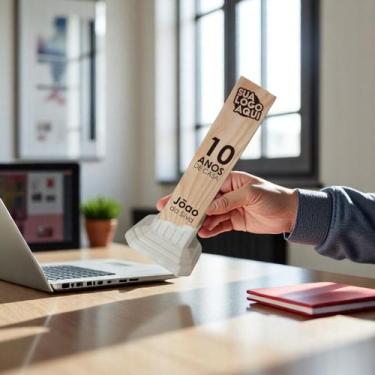 Imagem de Troféu Coluna Grega - 4 Dimension, 50 unidades