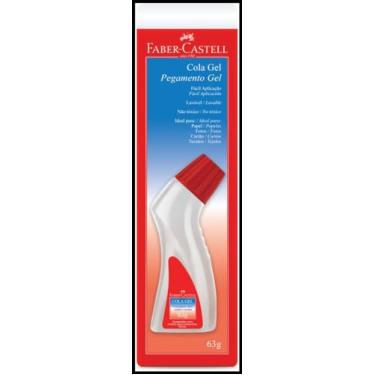 Imagem de Cola Gel 63G - Frasco Ergonômico, Faber-Castell, Multicor
