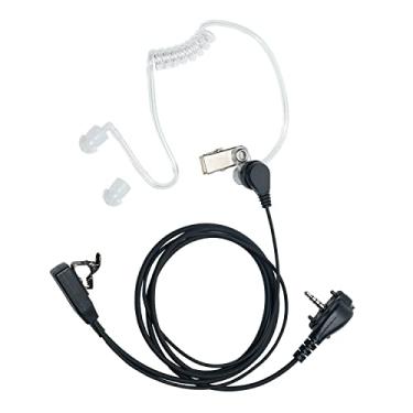 Imagem de HEOPBIRD Fone De Ouvido Para Motorola Yaesu Vertex Standard Vx-261 Evx-261 Evx-534 Evx-531 Vx-231 351 354 264 454 Rádio Bidirecional Walkie Talkie Com Tubo Acústico Oculto E Microfone Ptt, 1 Pacote